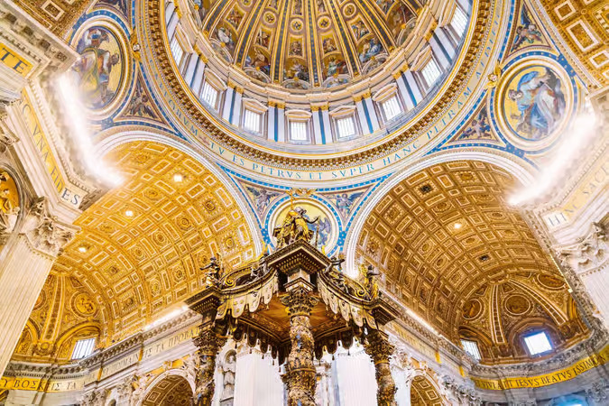 St. Peter’s Basilica Guided Tour with Papal Catacombs & Dome